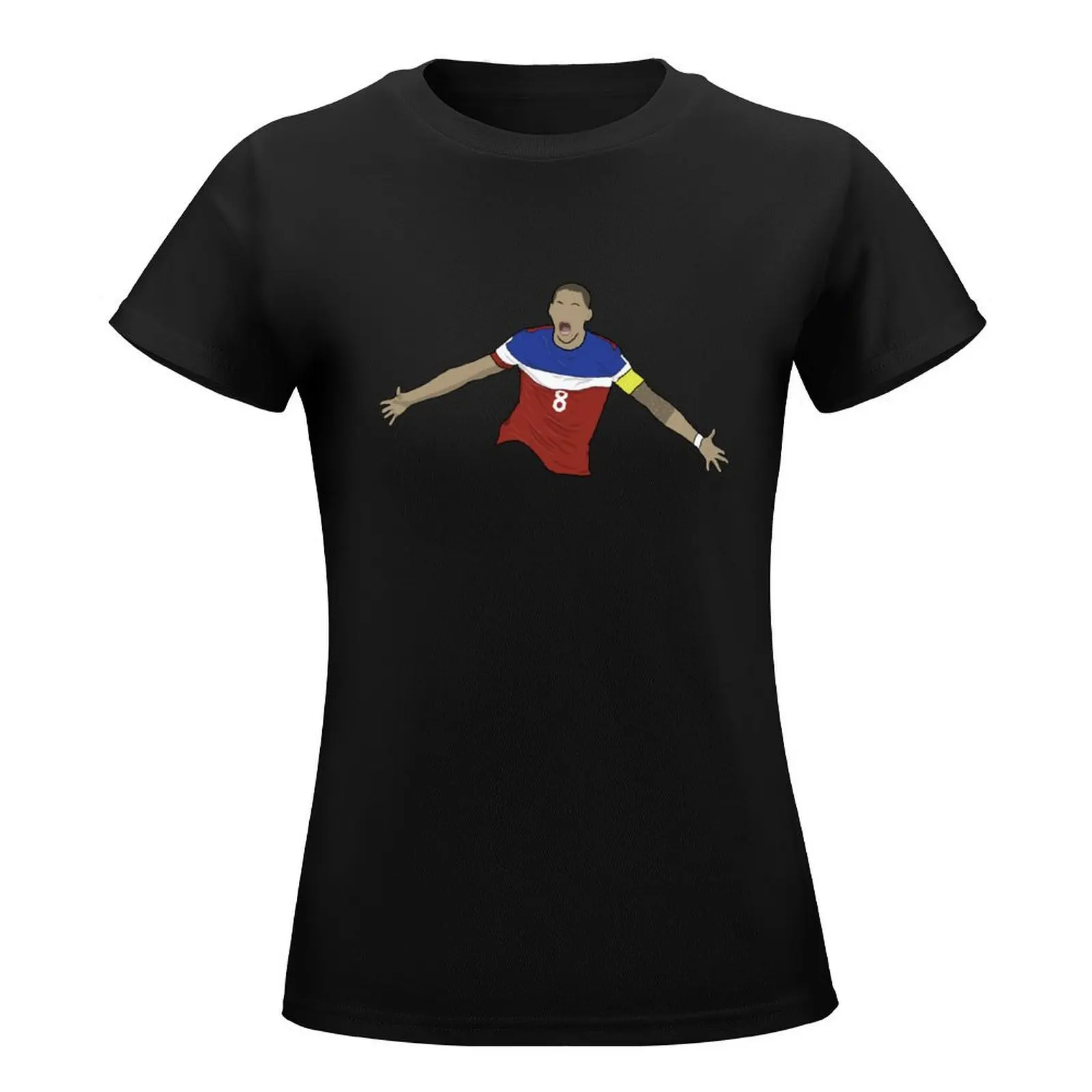 Clint Dempsey Deuce USMNT T-Shirt Aesthetic clothing Female clothing fashion woman blouse 2024