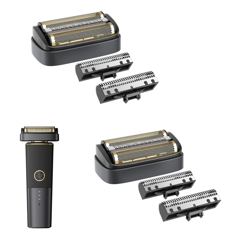 ماكينة حلاقة بديلة للرقائق والقطاعة متوافقة مع ماكينة الحلاقة الكهربائية Andis 17300 reSURGE، باللون الأسود