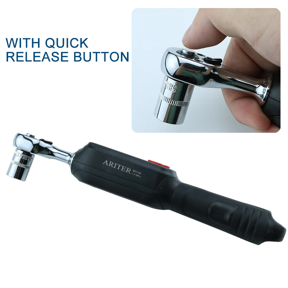 Imagem -04 - Ariter Mini Digital Torque Wrench Professional Ajustável Bike Car Repair Torque Wrench Ferramentas Manuais