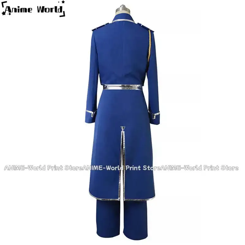 《맞춤형 사이즈》애니메이션 강철의 연금술사 로이 머스탱 코스프레 의상v;6,a'3.k;8,