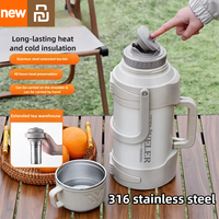 Xiaomi Youpin 316 Stainless Steel Vacuum Insulated Water Bottle Large Capacity Outdoor Portable Thermal Flask For Hot Cold Drink