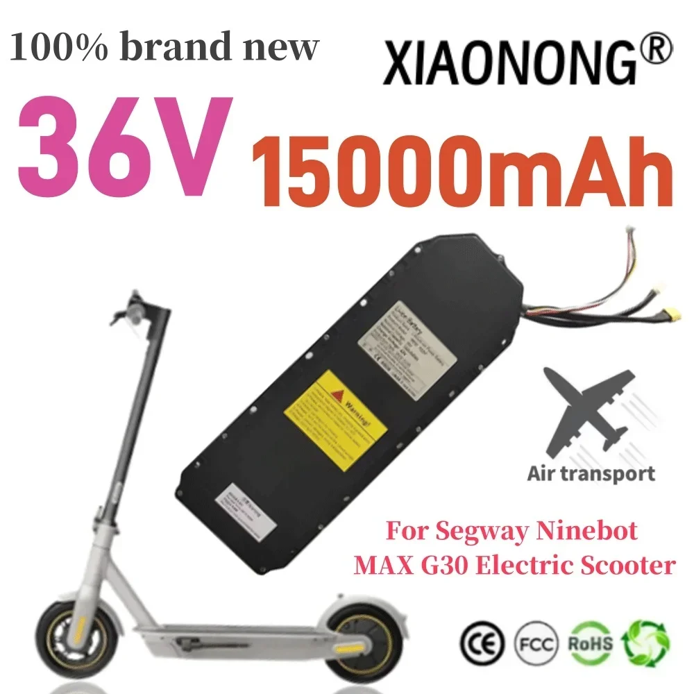 

36v 15000mah High-Quality For xiaomi Ninebot G30 No. 9 scooter G30MAX original accessories battery