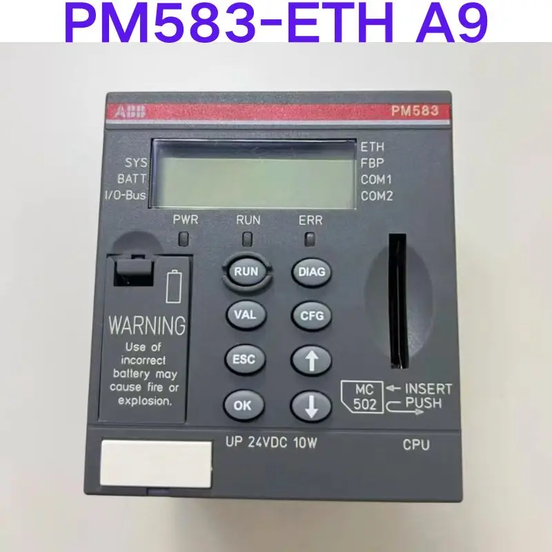 

Second-hand test OK , PLC module PM583-ETH A9 1SAP140300R0271