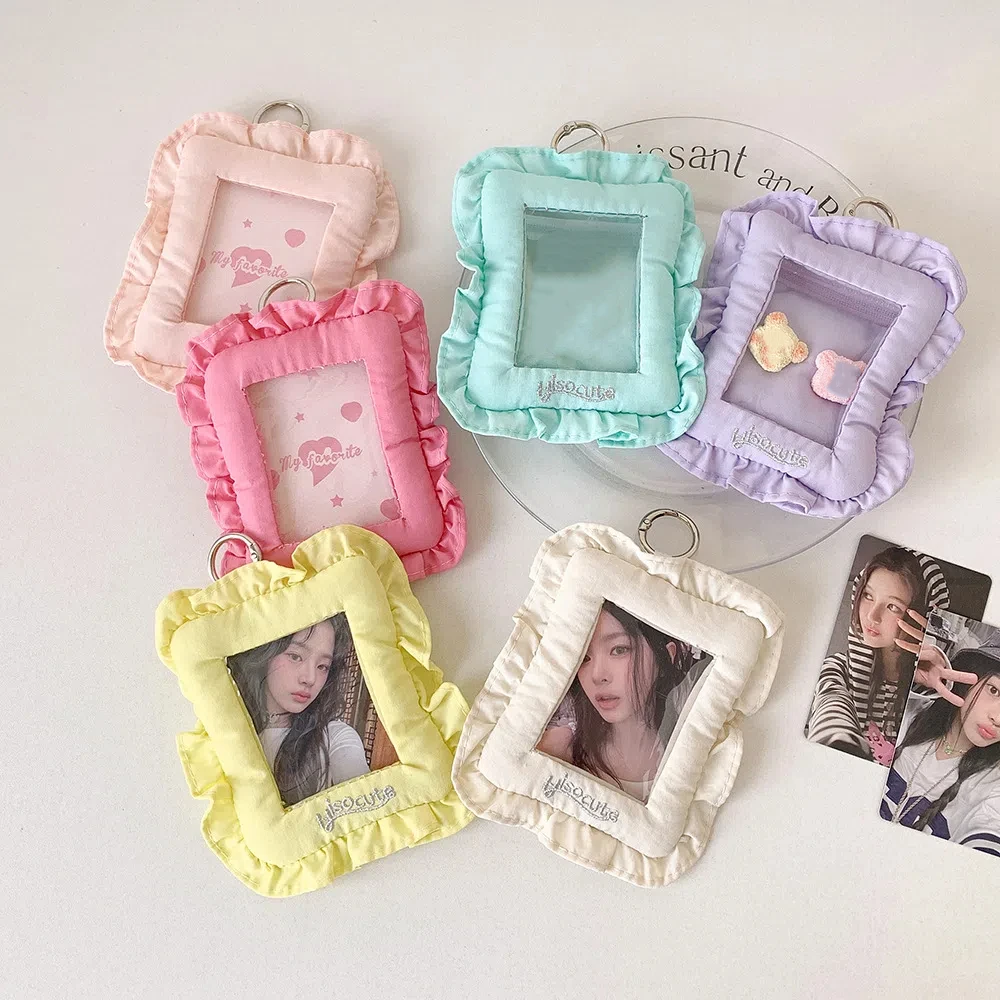 Hanging Korean Photocard Holder Decoration Korean Style Photo Photocard Frame Picture Idol Photo Card Card Protective Case