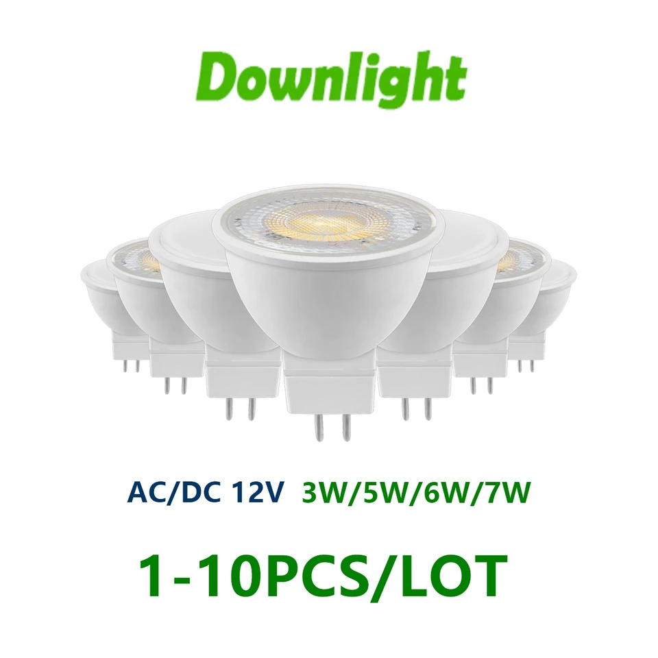 HiBay LED Lampe GU5,3 Leuchtmittel 4W MR16 LED Strahler 400 LM ersetzt