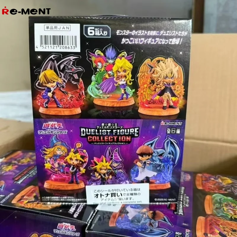 

Stock Re-Ment Yu-Gi-Oh! Duel Monsters Duelist Figure Collection Blind Box Magician Viper Green-Eyed White Dragon Display Model