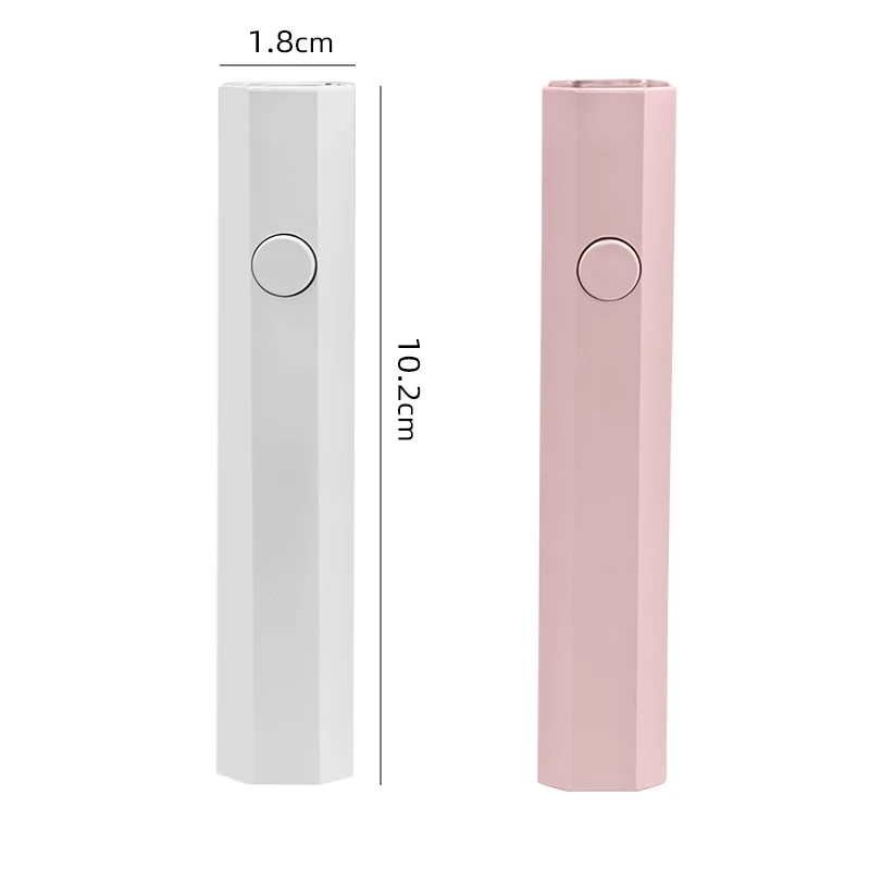Portable Handheld UV LED Nail Lamp USB Rechargeable Pen Shape Nail Dryer Quick Curing Light for Gel Polish Manicure And Nail Art