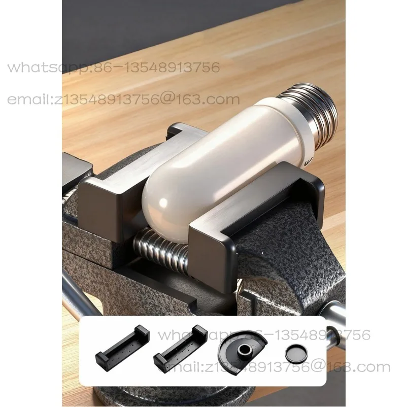 Universal Table Vise Multi-functional Portable 360° Swivel Base Clamp On Vice/Table Vise For Woodworking, Cutting Conduit, Drill