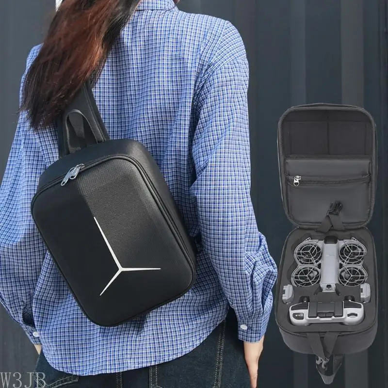 W3JB Customs Schaumstoffgefütterter Brustrucksack für Neo2-Drohnen. Hartschale mit umfassendem Schutz und wasserabweisender – Detail 8