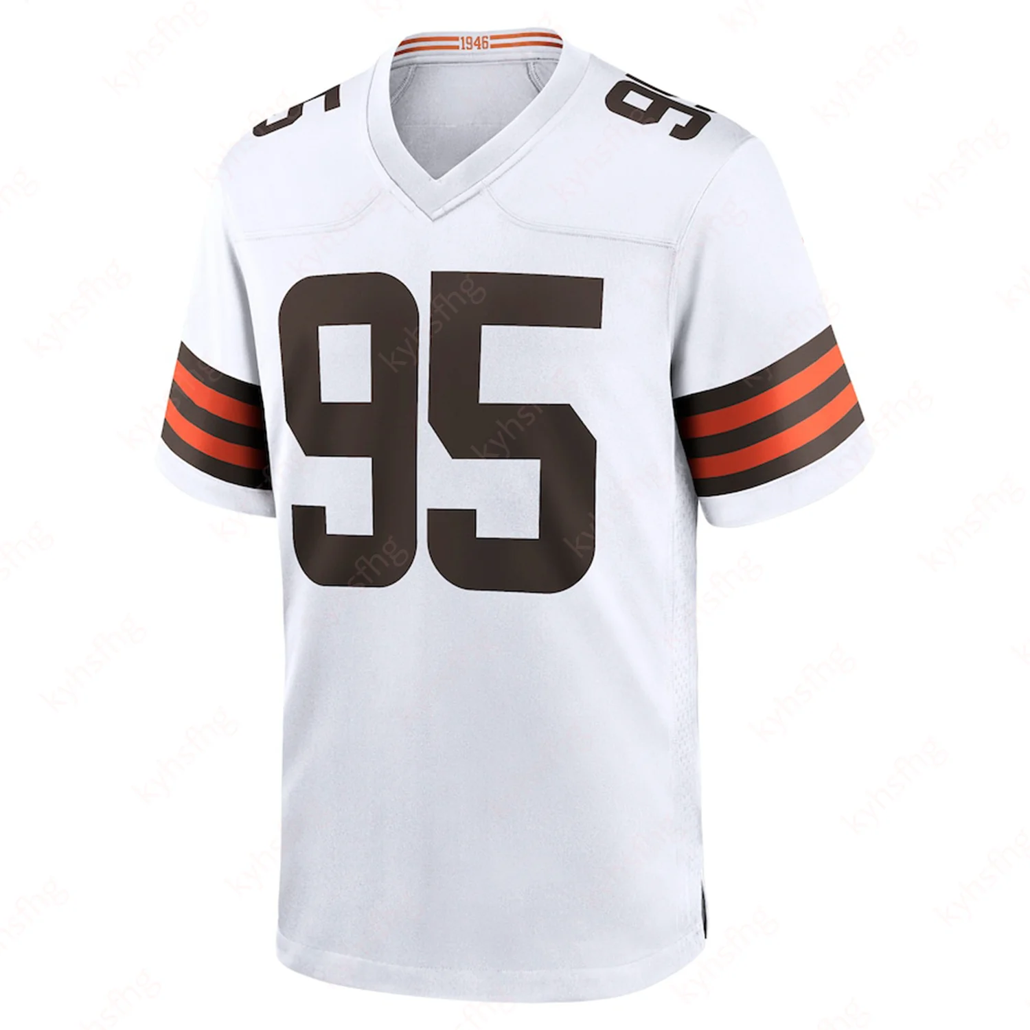 2024 Garrett Browns Jersey #95 Jersey Training Absorb Sweat Outdoors Exercise Uniform Football For Adult&Kid jersey