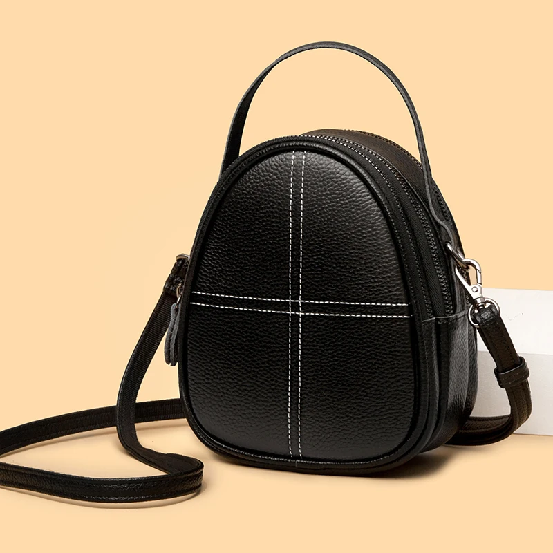 Hakiki deri gerçek inek derisi kadın rahat moda çanta kadın askılı çanta küçük omuzdan askili çanta kadınlar için Crossbody çanta