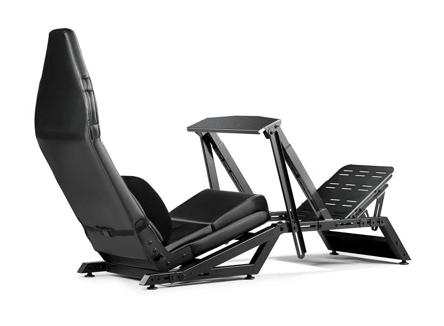 F-GT Racing Simulator Cockpit. Formula and GT racing simulator cockpit compatible with Thrustmaster, Fanatec,New Popularity