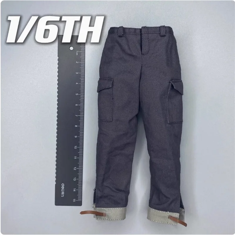 1/6 Male Soldier Mads Mikkelsen Clothing Accessories Pants Model Toy For 12'' Action Figure Body In Stock