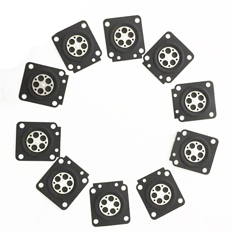 20 Pcs Membrances Gasket Parts & 32 Pcs Carburetor Membrane Pads Repair Parts Metering Diaphragm Gaskets