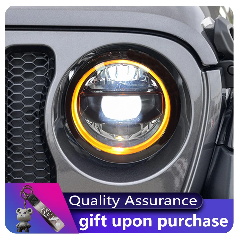 

Headlamp for Jeep Wrangler Rubicon 7 Inch Headlights High /Low Beam Daytime Running Light DRL For Jeep Wrangle