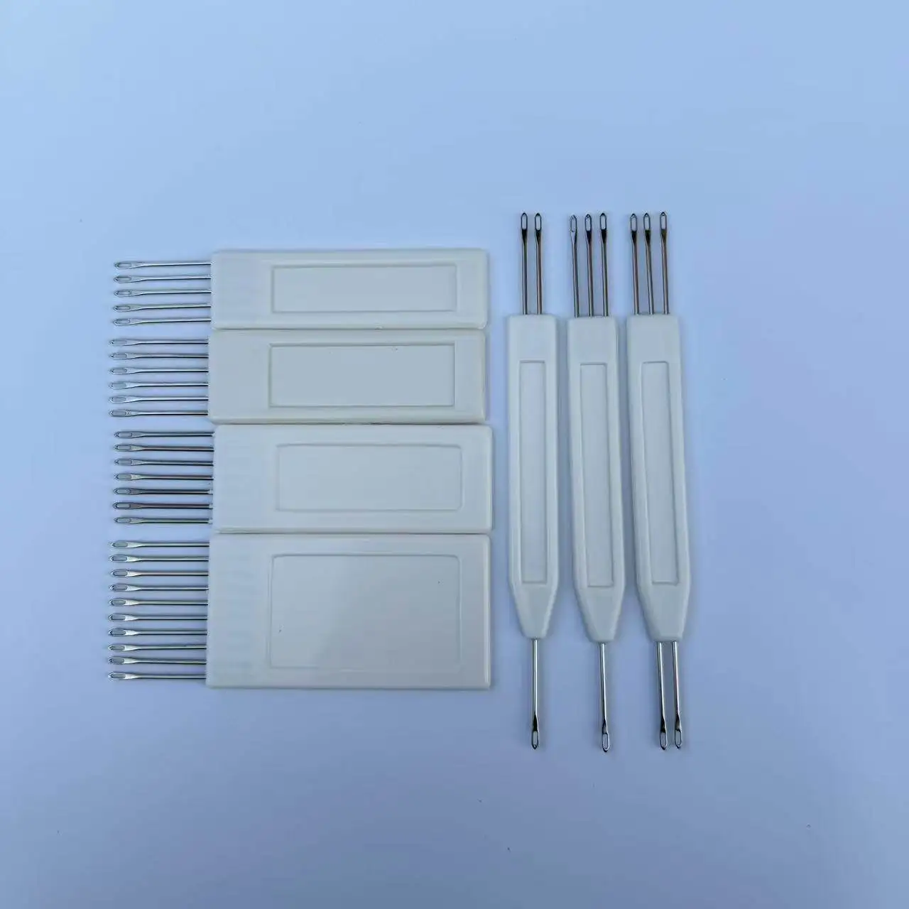 

Набор из 7 инструментов для подбора нити (плюс/минус) для вязальных машин Brother Sliver Reed моделей KH868, KH860, KH940