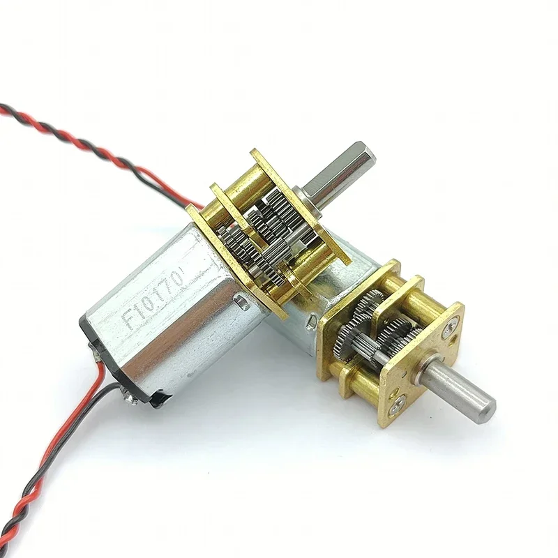 GA12-N20 Micro N20 Gear Reducer Motor DC 3V 3.7V 5V 6V 68RPM Slow Speed Mini 12mm Full Metal Gear Box Motor DIY Robot Smart Car