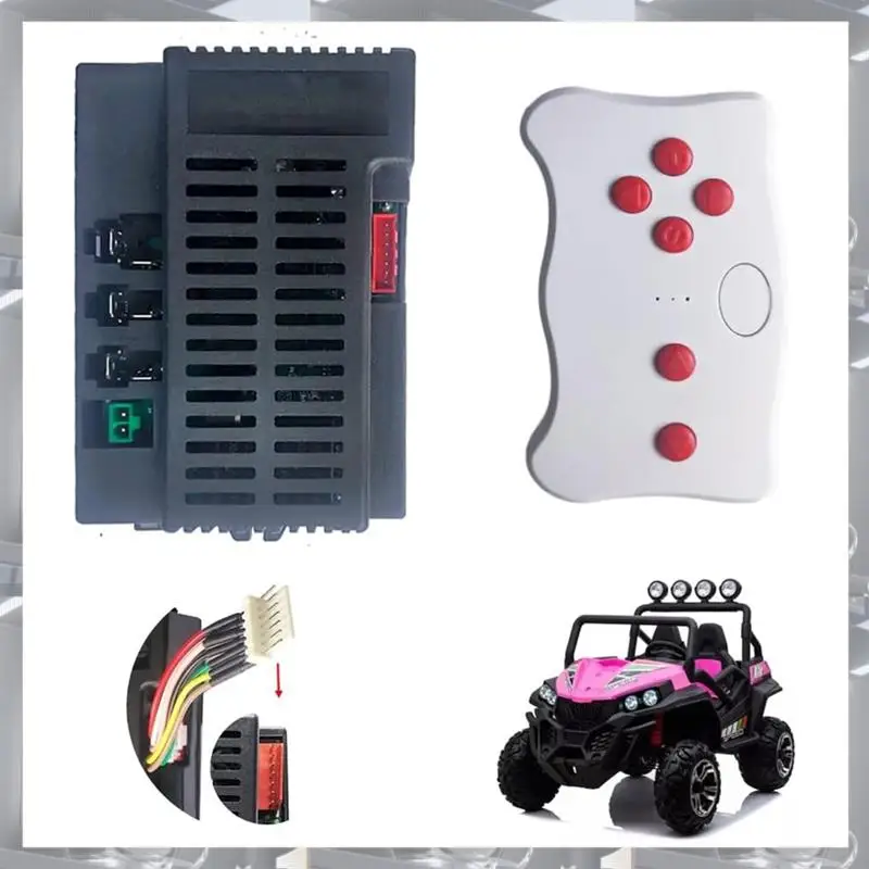 

A84F-RX74-1 24V 2.4G Bluetooth Remote Control Receiver Controller Box Kit For Children Electric Ride On Car