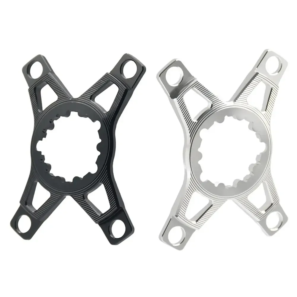 110BCD Adapter Aluminum Alloy Spider Biking Customization 40g Weight CNC Processed Design Fits 3 Bolt Crankset For Bike Crankset