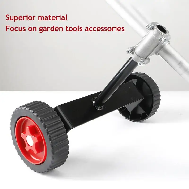 WeedEater Wheels Universal String Trimmer Grass Eater WeedCutter Djustable Support Wheels Set Garden Supplies Lawn Tools