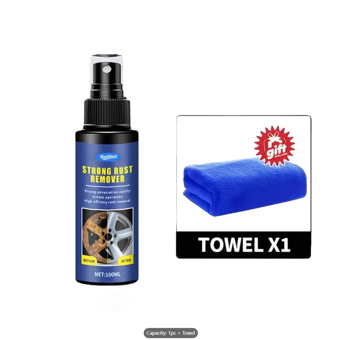 Spray Removedor de Ferrugem Metálica. Temos uma ampla gama de aplicações, é fácil de pulverizar e não deixa resíduos. Uma escolha ideal para automóveis