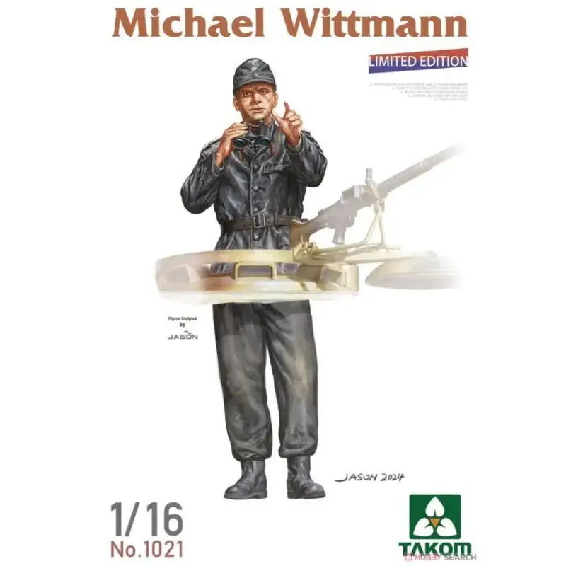 

Сборочная модель TAKOM 1021 1/16 Michael Wittmann (ограниченное издание) Комплект пластиковой модели