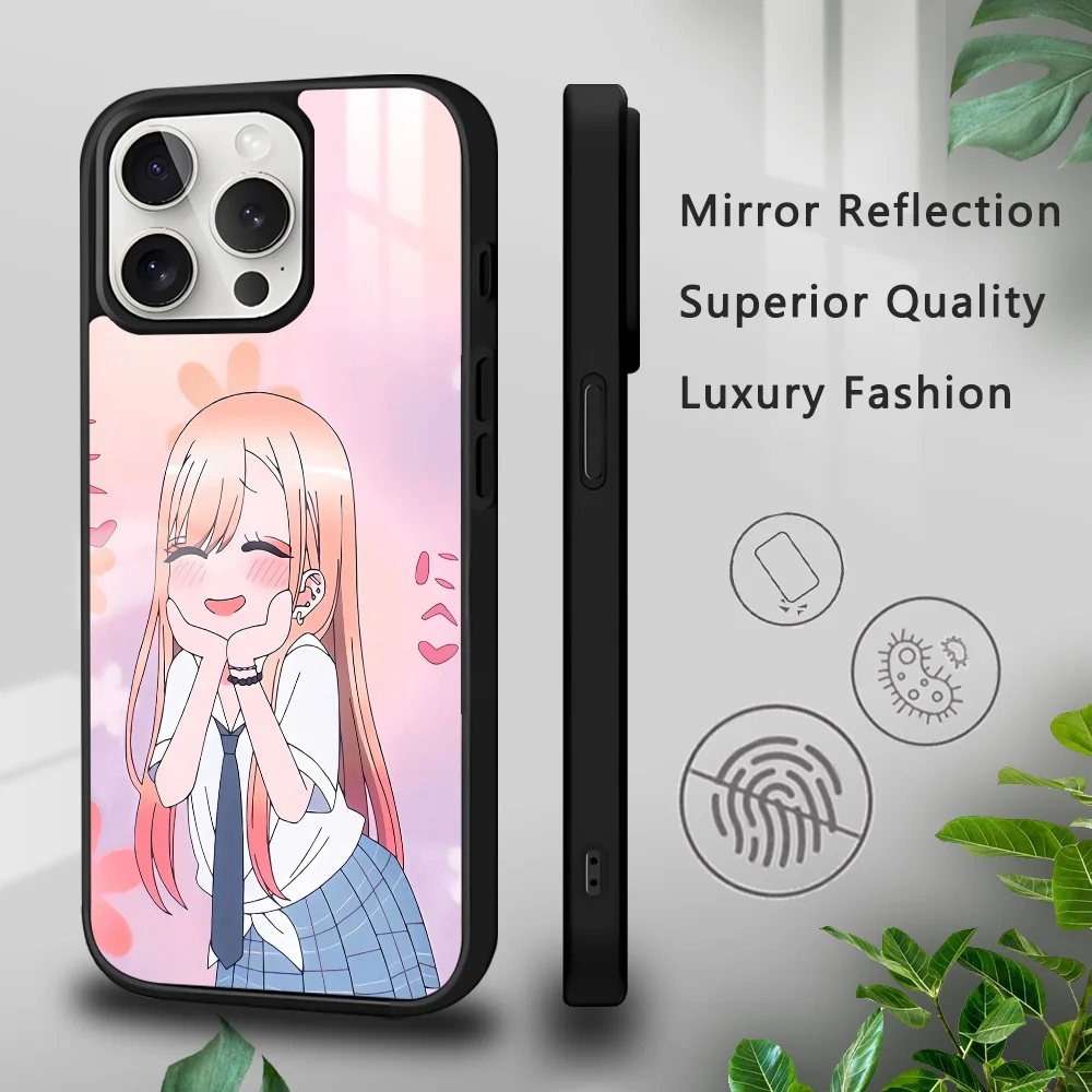 My Dress-Up Darling Phone Case For iPhone 16 15 14 13 12 11 Pro Xs Max Mini Plus Celulares Hard Funda