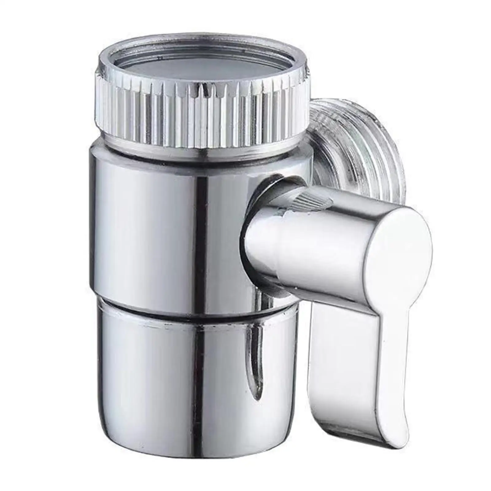 Universal Brass Shower Head Diverter Valve Three Way Splitter for Bathroom Faucet Hose Adapter Replacement