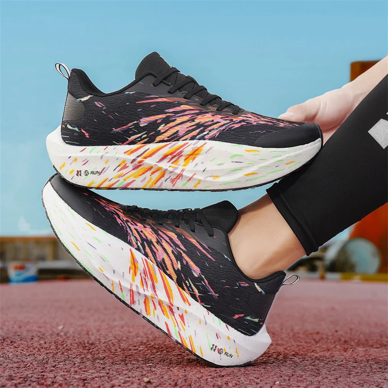 

2025 Autumn New Style Running Shoes - Carbon Plate Shock-Absorbing Breathable Couple's Casual Outdoor Sports Sneakers