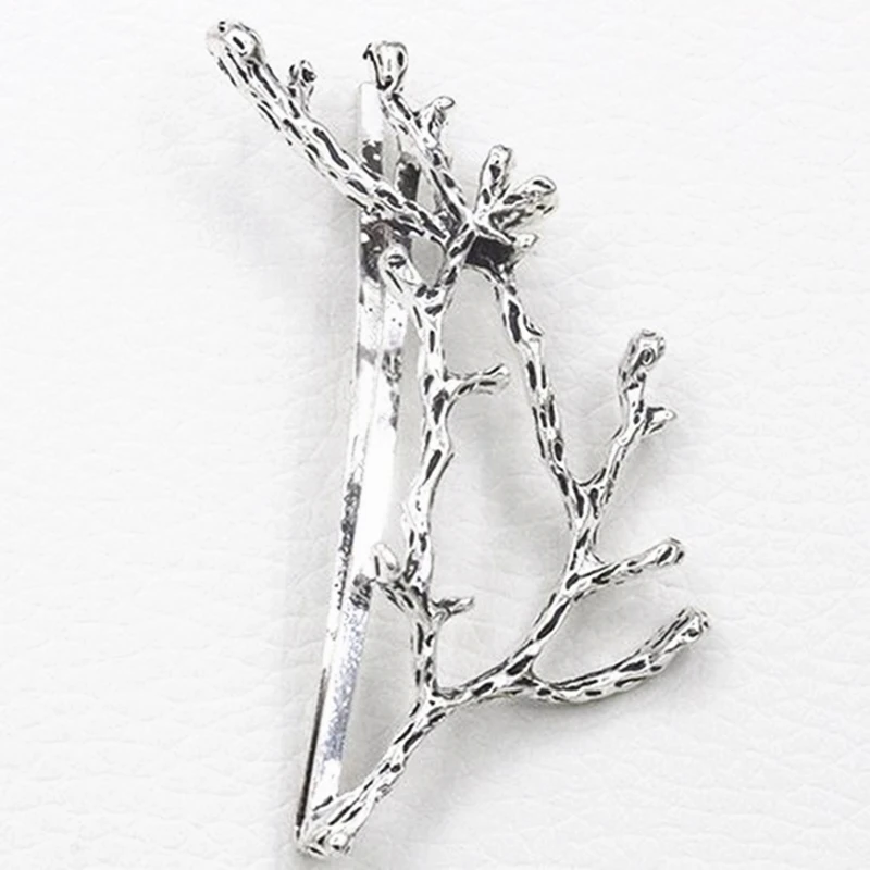 Fashion Woman Hair Accessories Alloy Side Clamping Clip Branches Antlers Hair Clip Personality Princess Jewelry Hairpin Holder