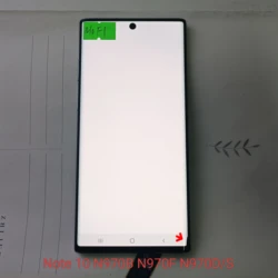 Original AMOLED material Galaxy Note 10 defective SM-N9700 N970F N970D N970B/S LCD model intelligent curved screen with frame