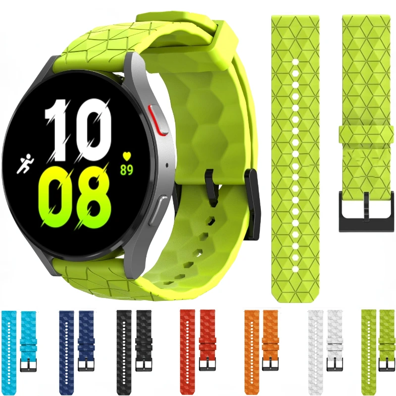 

Silicone Strap For Samsung Galaxy Watch 6/5/4/3 5 Pro 45mm Active 2/Amazfit GTR/GTS 4 Bracelet Band For Huawei Watch 4-3 GT Pro