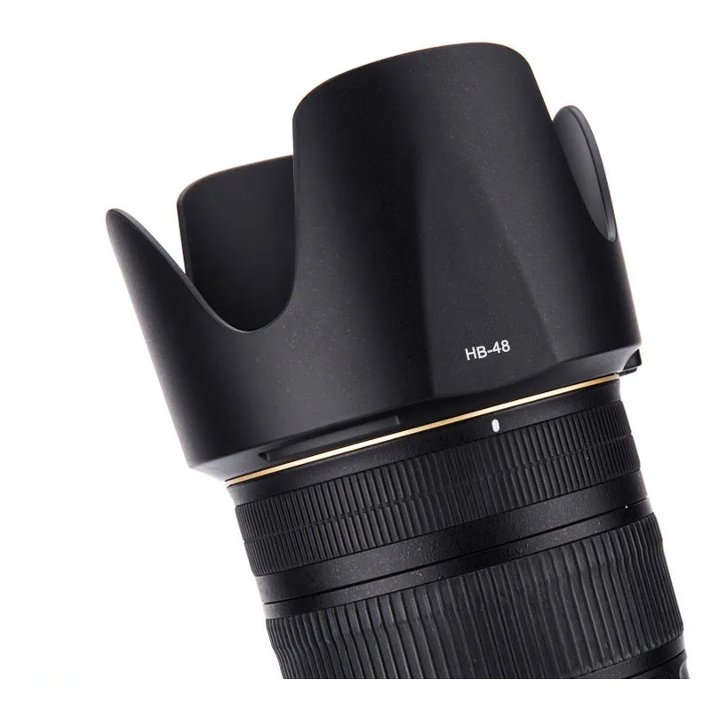 Бленда для объектива DSLR-камеры HB-48 для Nikon AF-S 70-200mm f/2.8G ED VR II, 77 мм, аксессуар для D600 D610 D700 D750 D800 D800E