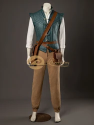 Flynn Cos Rider Cosplay Costume Eugene Role Play Outfit for Men Halloween