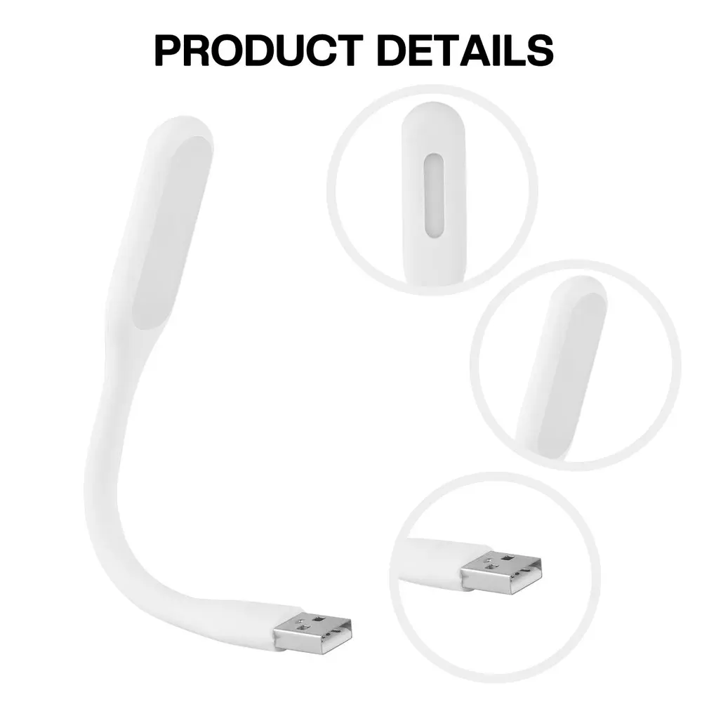 

Портативная USB-лампа для чтения, 5 В, 1,2 Вт