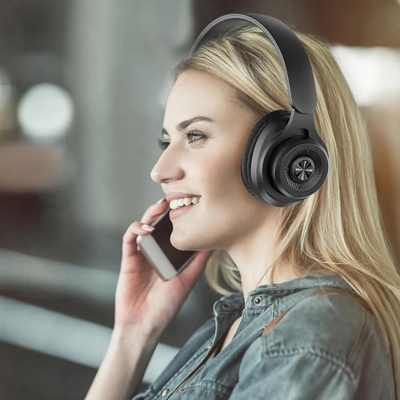 Am Kopf montiertes Bluetooth-Headset, kabelloses Headset für Sport- und Outdoor-Aktivitäten mit aktiver Geräuschunterdrückung, langlebig