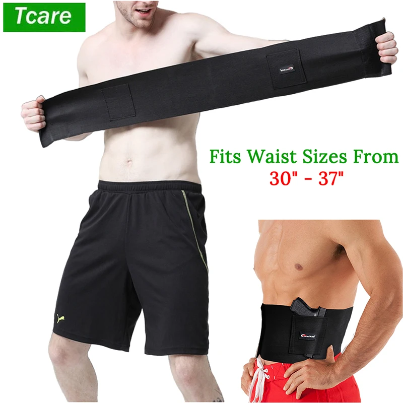 

Tcare Holster for Concealed Carry Adjustable Neoprene Waist Band for Men and Women,Hand Gun Elastic Holder for Glock Ruger Laser