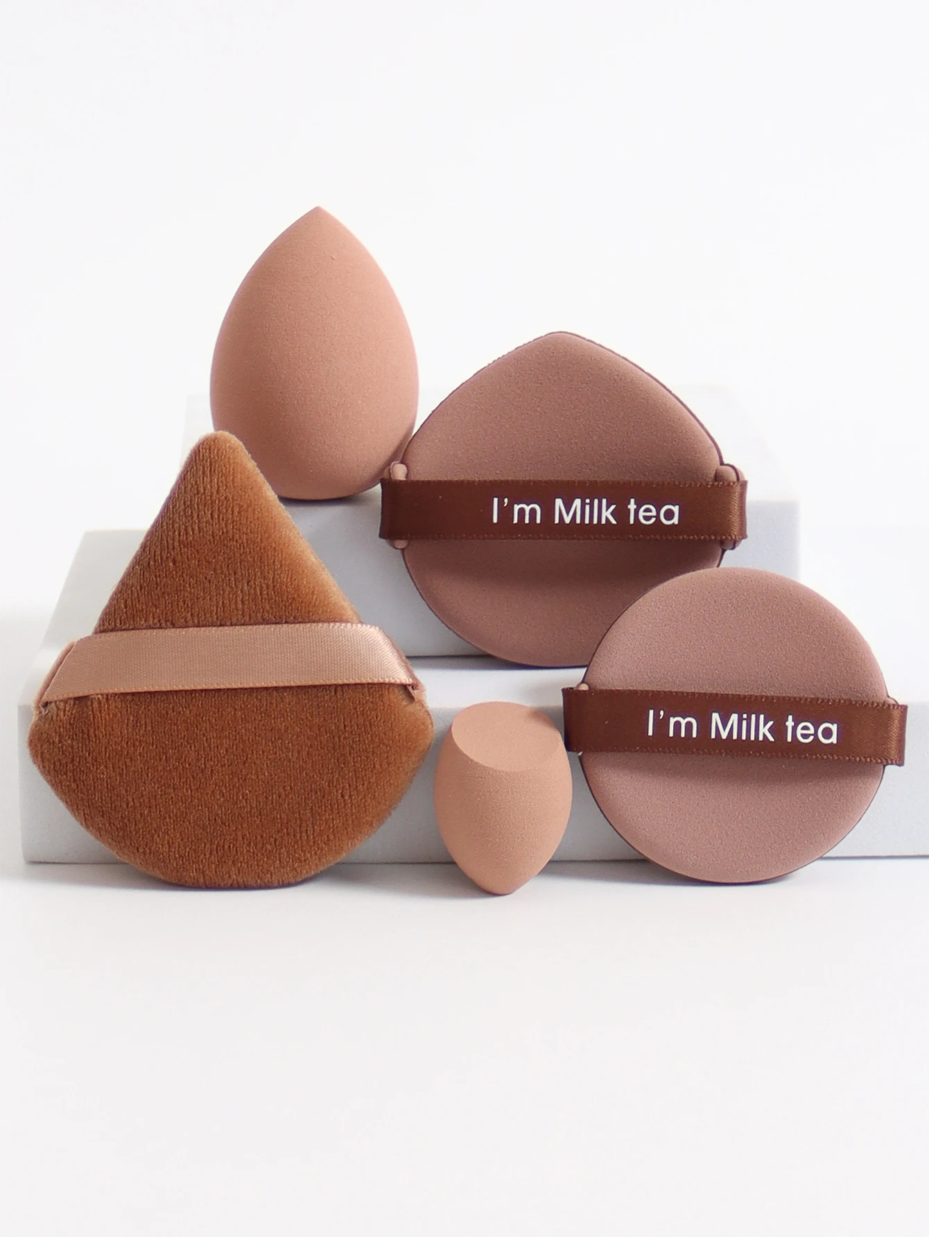 10/20/40/60 szt. Gąbka do makijażu, wielofunkcyjne narzędzie do makijażu, powiększa się pod wpływem wody, odpowiednia dla wszystkich rodzajów skóry