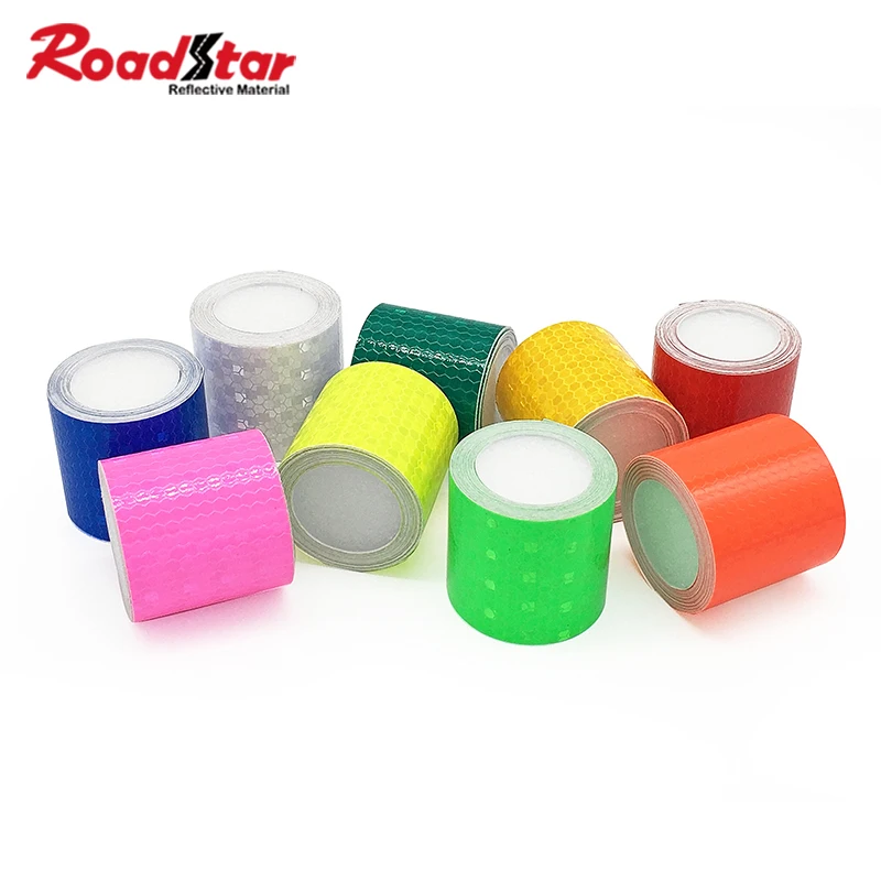 roadstar 50 mmx5m fita reflectiva adesivos car styling para automoveis material seguro caminhao motocicleta ciclismo adesivo 01