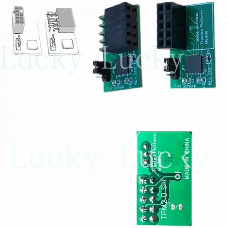 f  TPM2.0 Security Module Security Processor Trusted Platform  for  SuperMicro