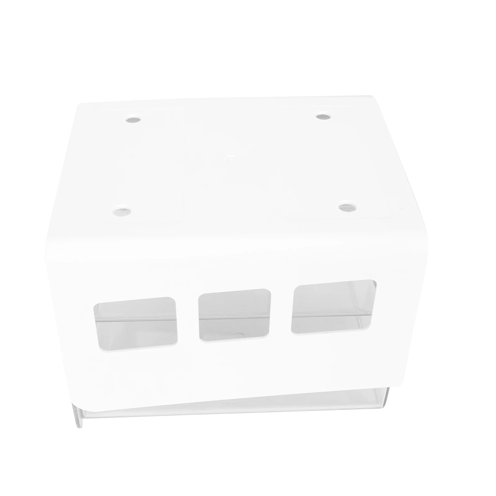 

Drawer Style Storage Box Under Desk Adhesive Pen Box Large Capacity Office Organizer Hidden Drawer Container