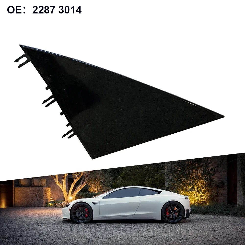 

1pcs Triangular Plate Triangular Plate 2287.3014 Black For Tesla Model 3 Left Side Triangular Plate High Quality
