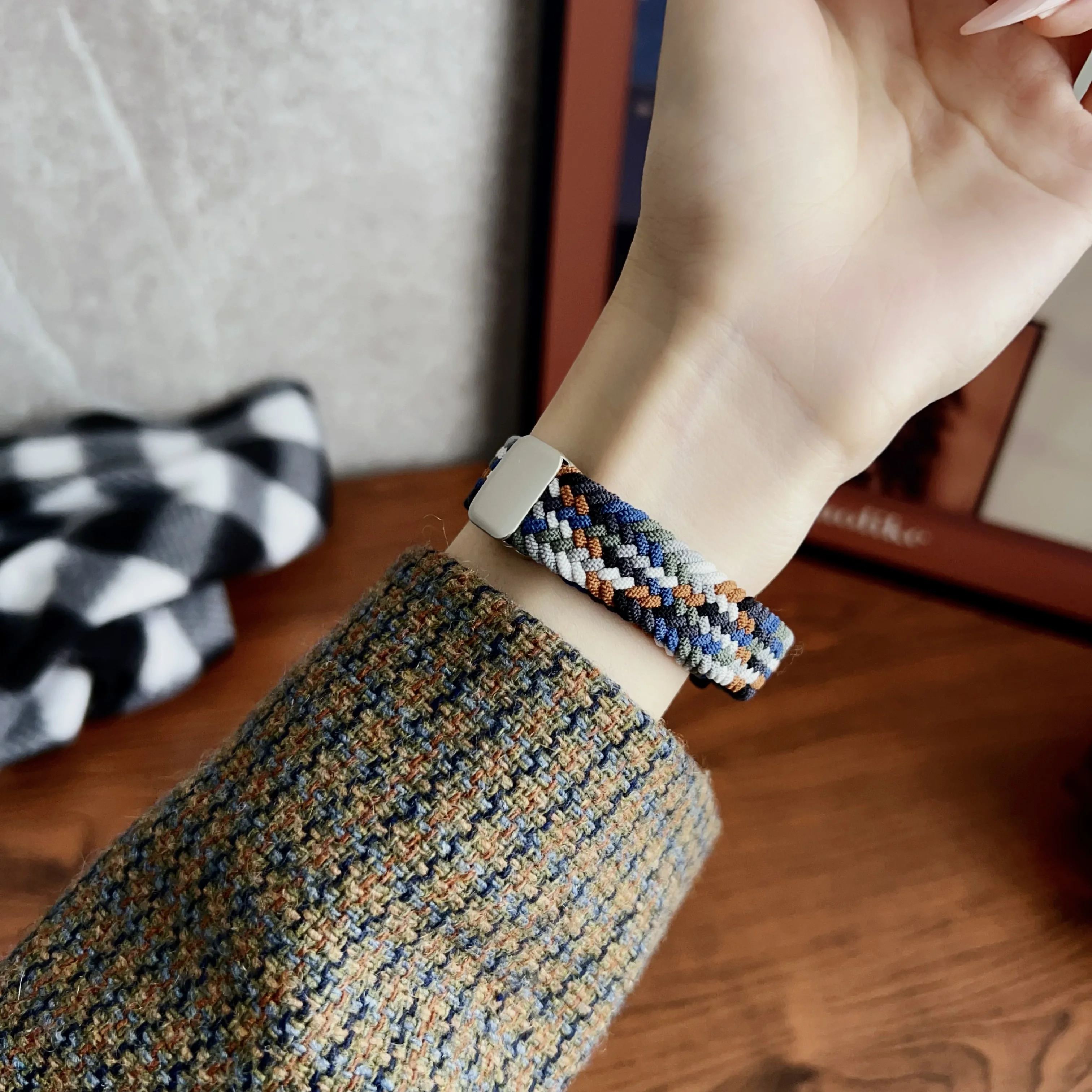 Нейлоновая петля для xiaomi Mi Band 9 8, ремешок 9NFC, браслет для умных часов, магнитный нейлоновый ремешок, спортивный браслет для Miband 9