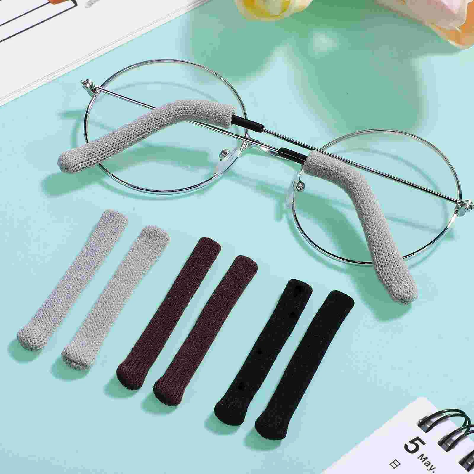 3 Pairs Spectacle Temples Ear Hooks for Glasses Grip Eyeglass Retainers Sleeves Arms