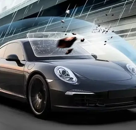 High Definition TPU Explosion-proof Windshield Protection Film 6.3 Mil Glass Armor Film Safety Film for Car Window Glass