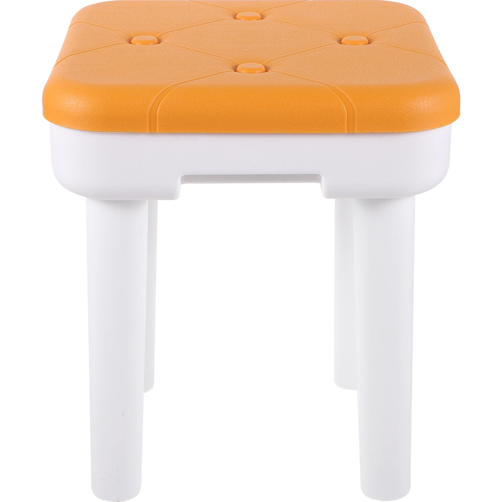Anti-Slip Sturdy Stool Imitation Round Low Step Stool For Home Footstool Cloud Shaped Bench Household