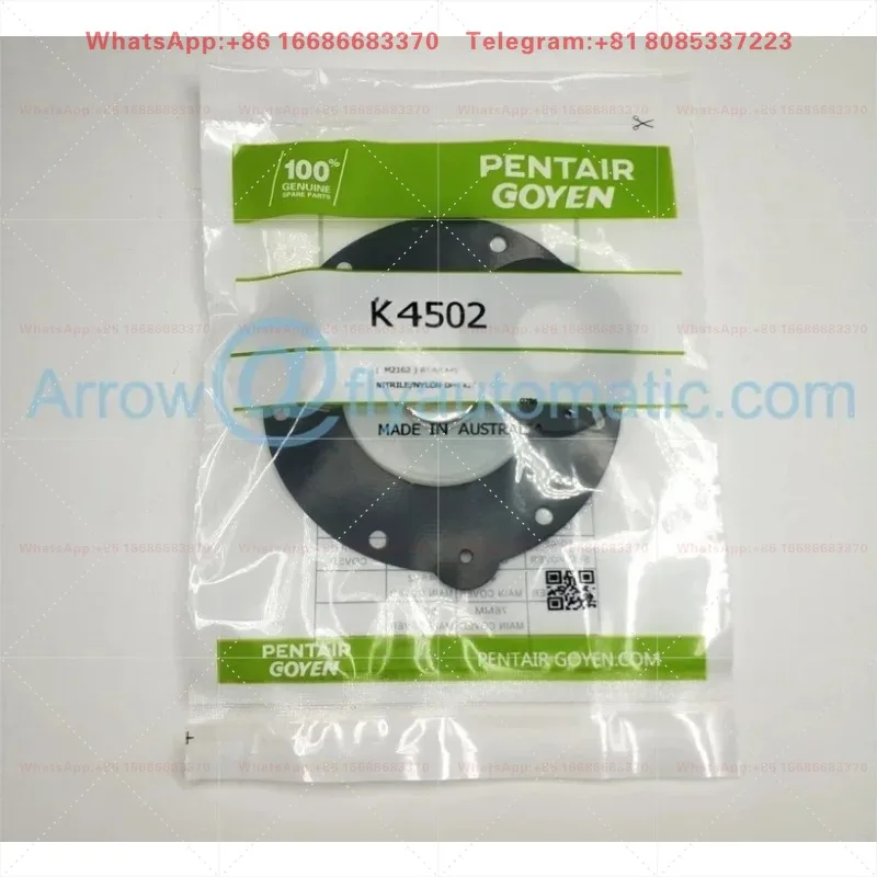 K4502 M2162 Goyen Pulse Jet Valve CA45T010-300 RCA45T Nitrile Diaphragm Repair Kit