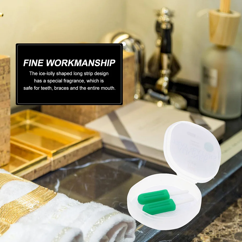 

6 шт. выравнивающих жевательных органов со специальным ароматом для домашнего путешествия, офиса, удобного переноски, прикуса в любое время