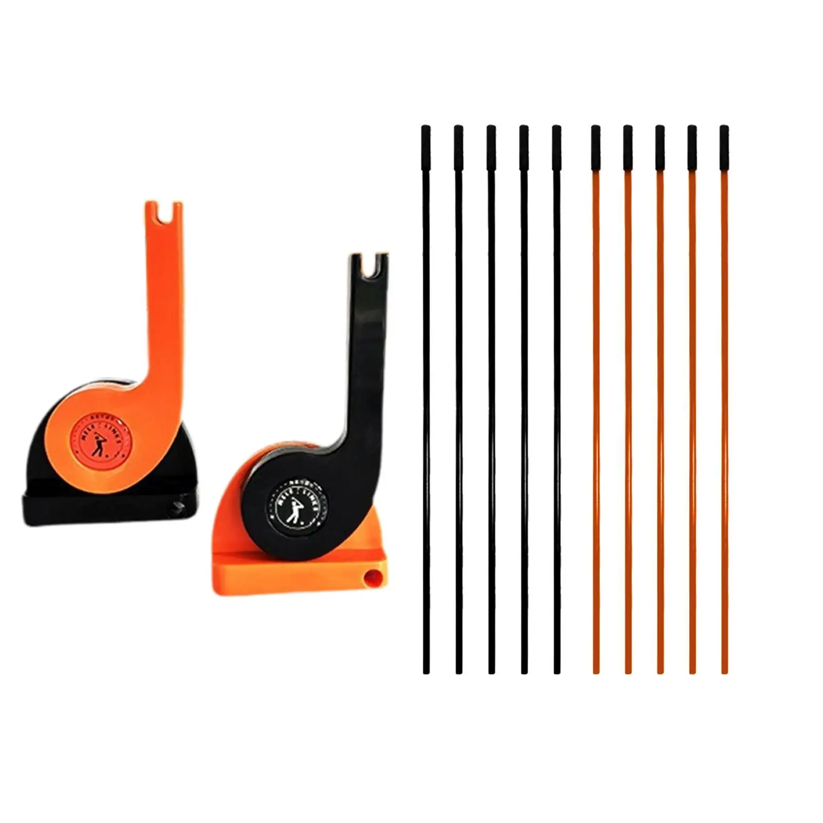 2x جولف سوينغ المدرب سوينغ التدريب المعونة أداة محمولة ممارسة عصا الاحماء عصا لممارسة القيادة المتحمسين