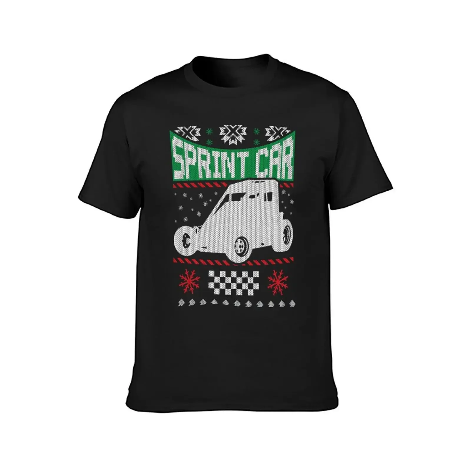 Sprint Car Racing Christmas T-Shirt graphic shirts graphic t shirts baggy shirts cute tops mens workout